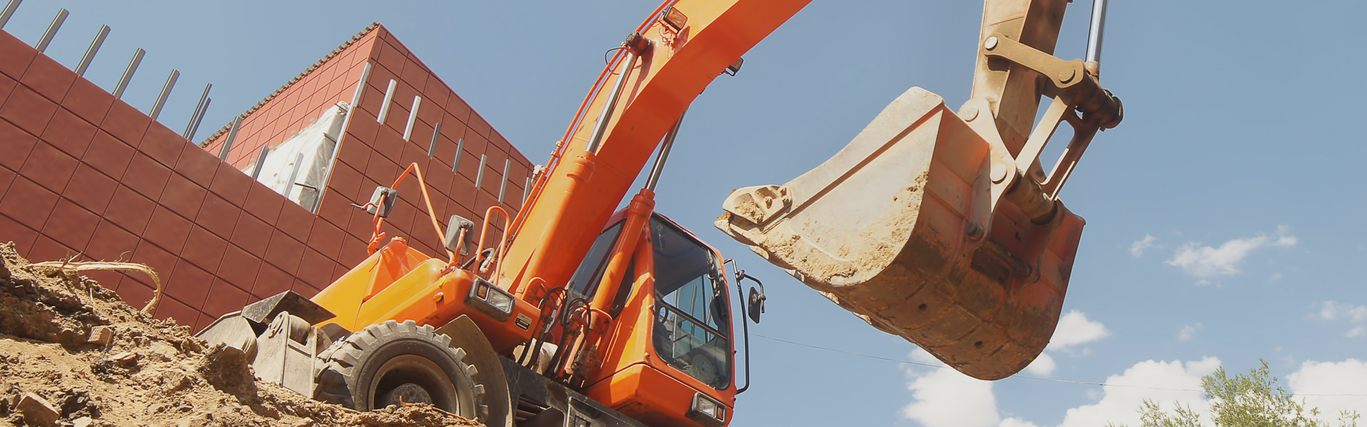 Commercial masonry construction project