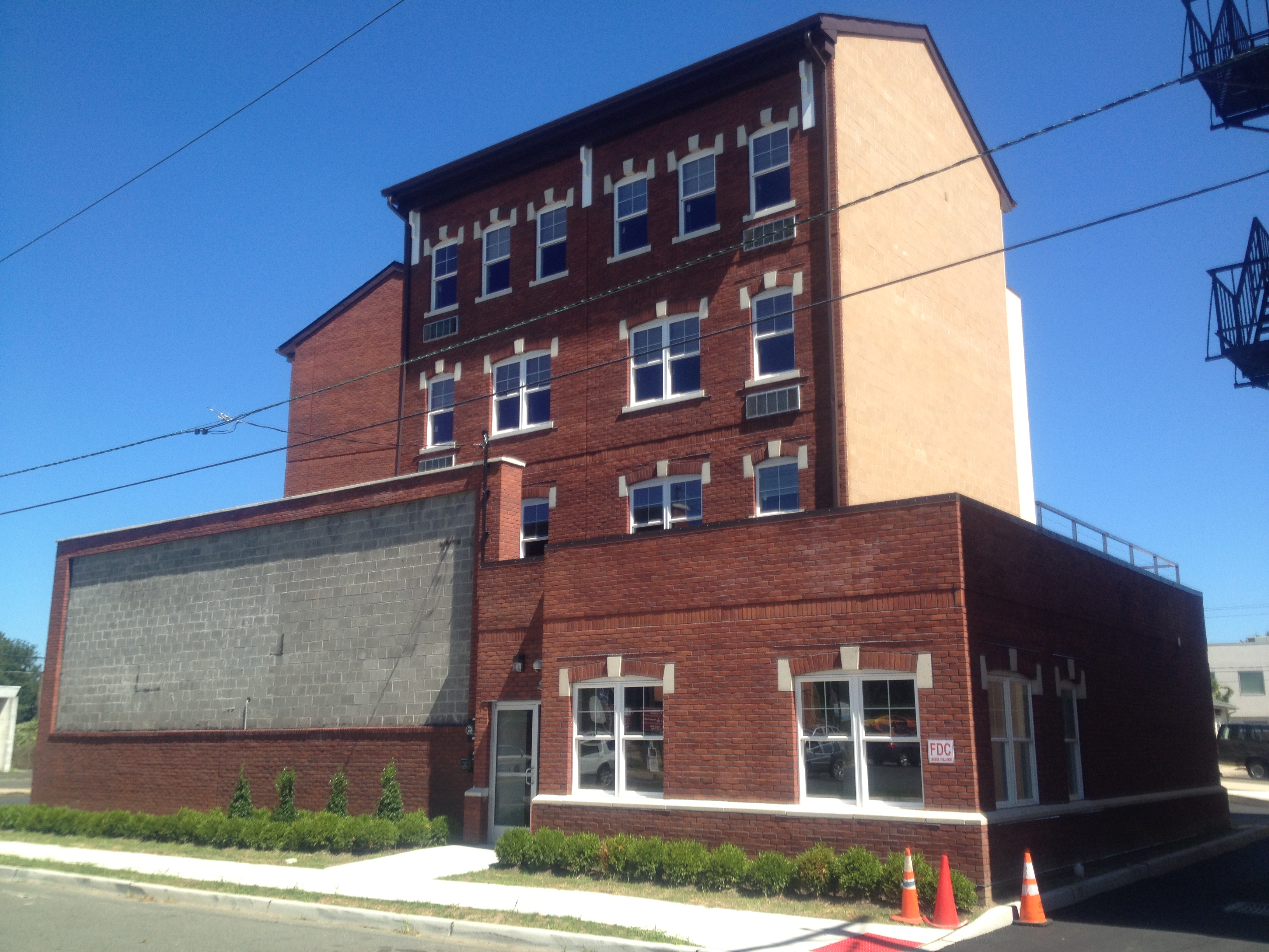Multifamily building masonry project