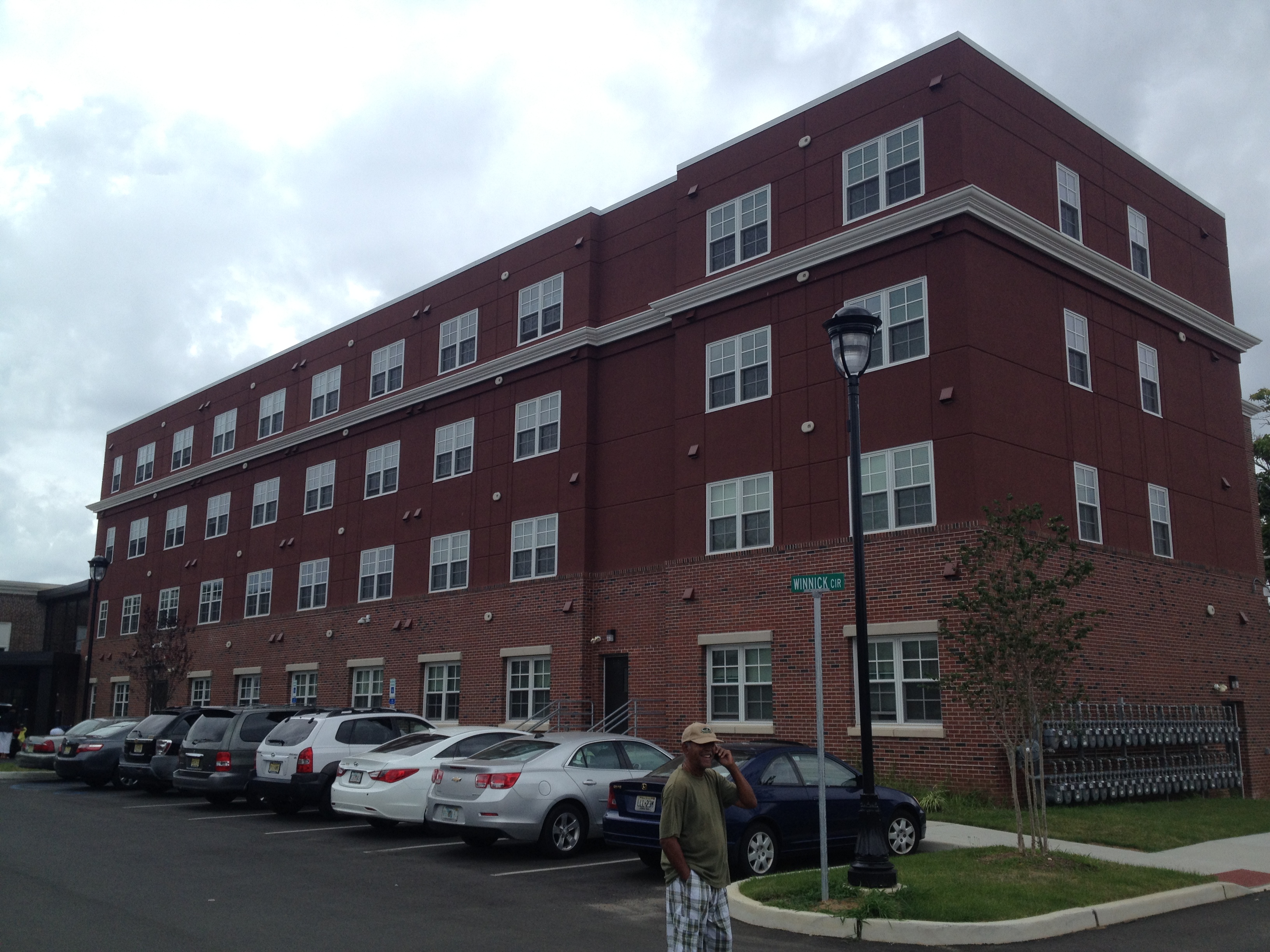 Multifamily building masonry project