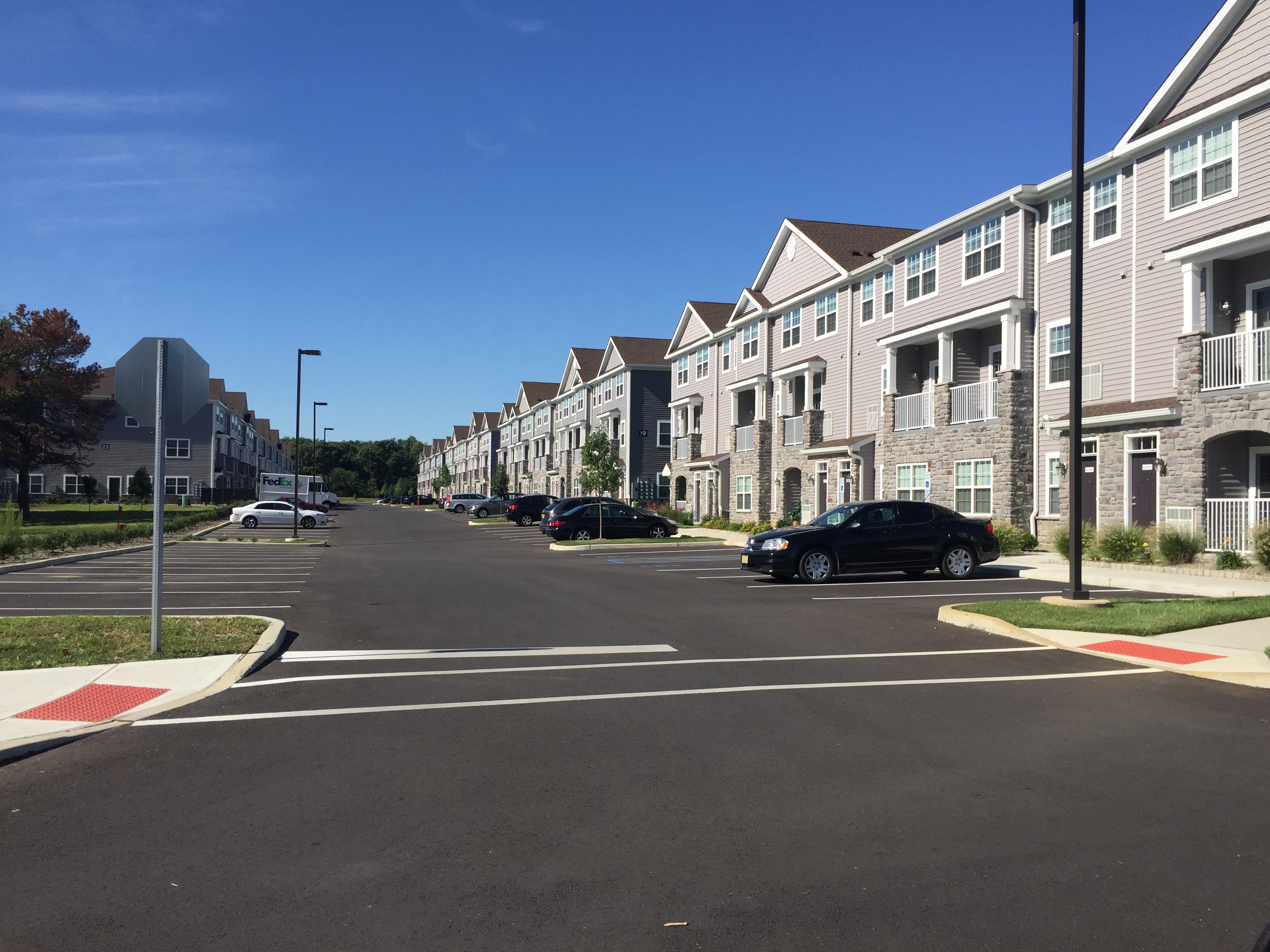 Multifamily building masonry project