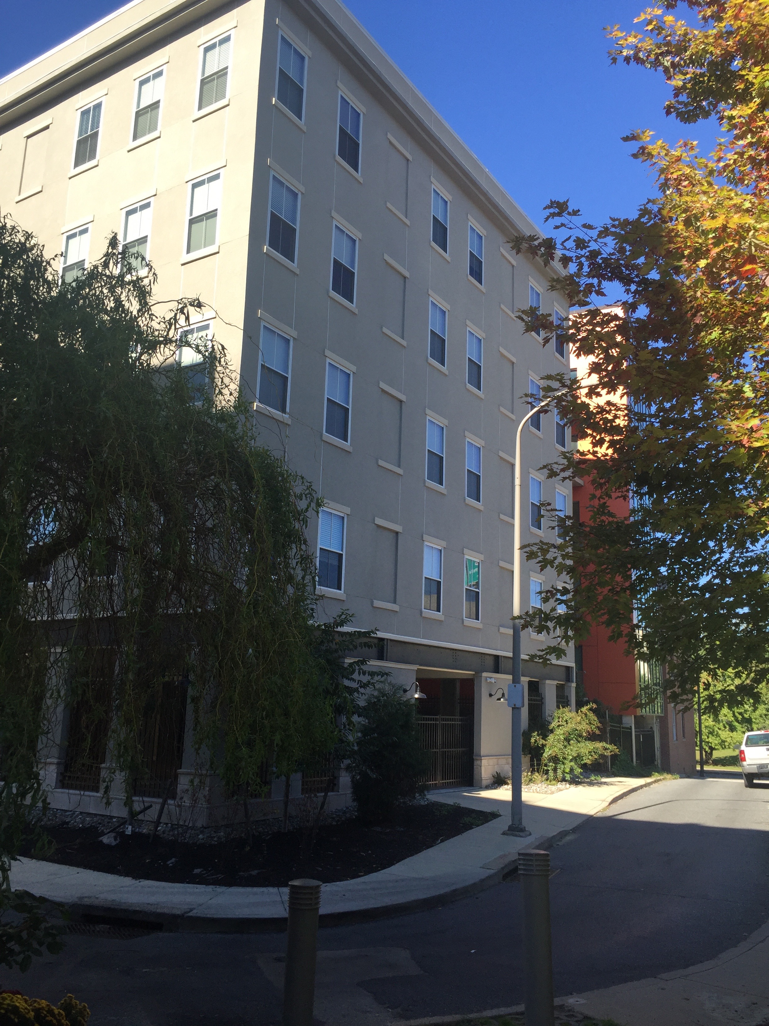 Multifamily building masonry project
