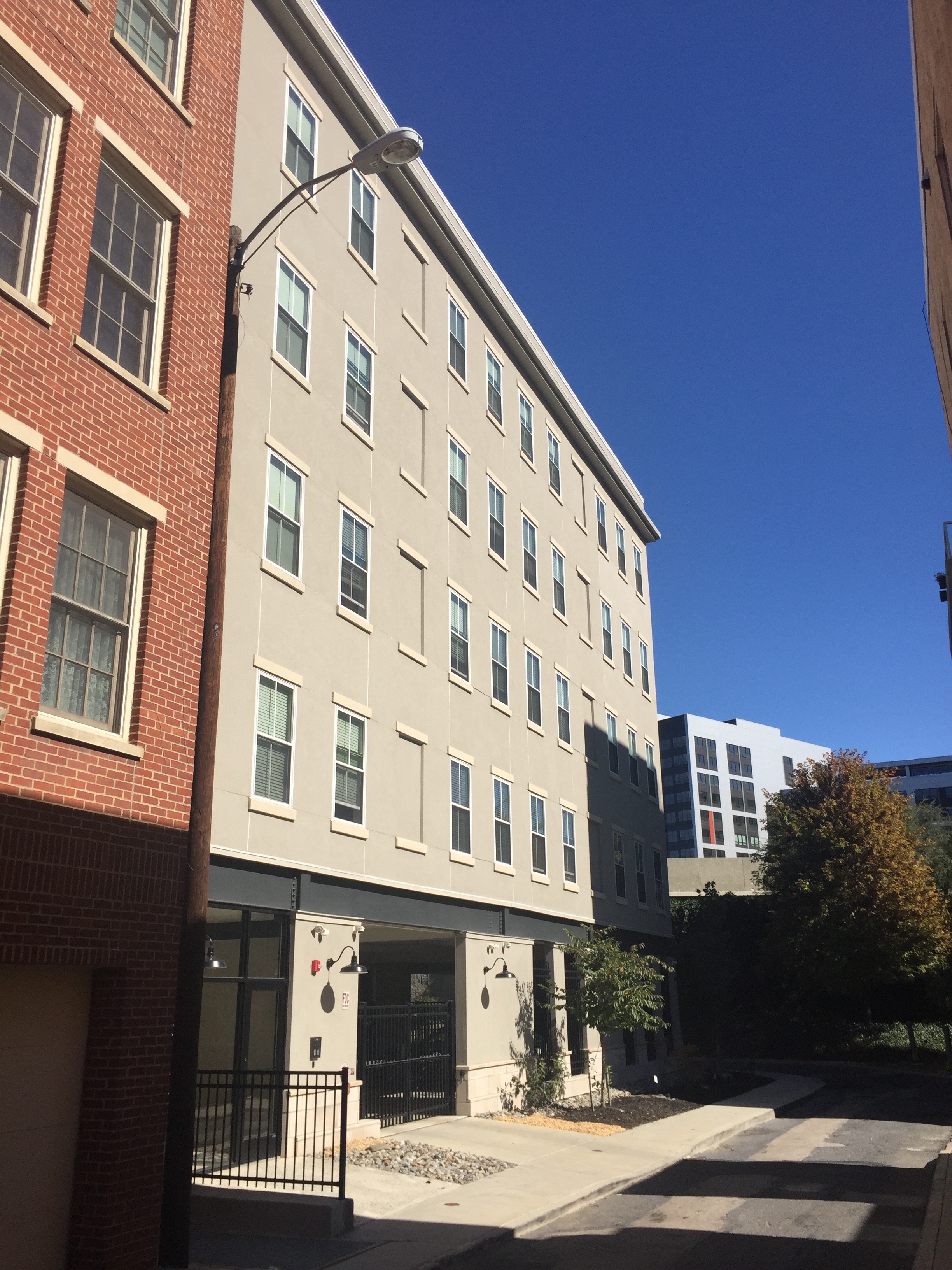 Multifamily building masonry project