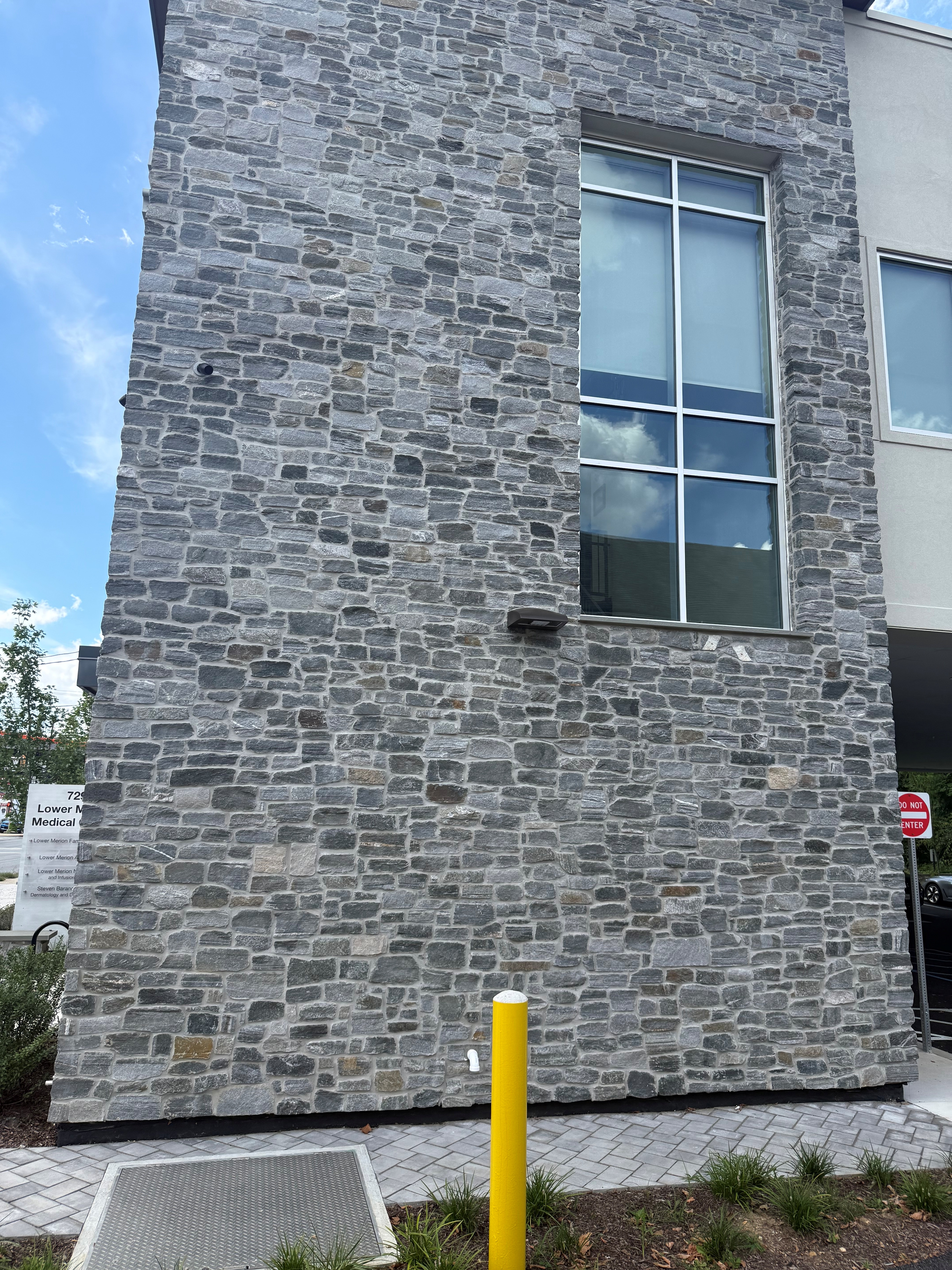 Office building masonry project