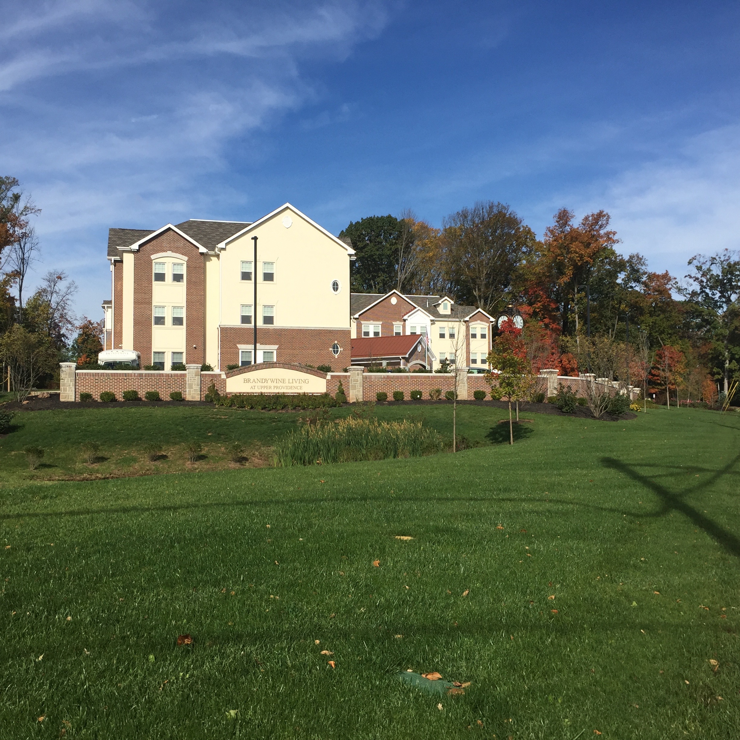 Retirement community entrance