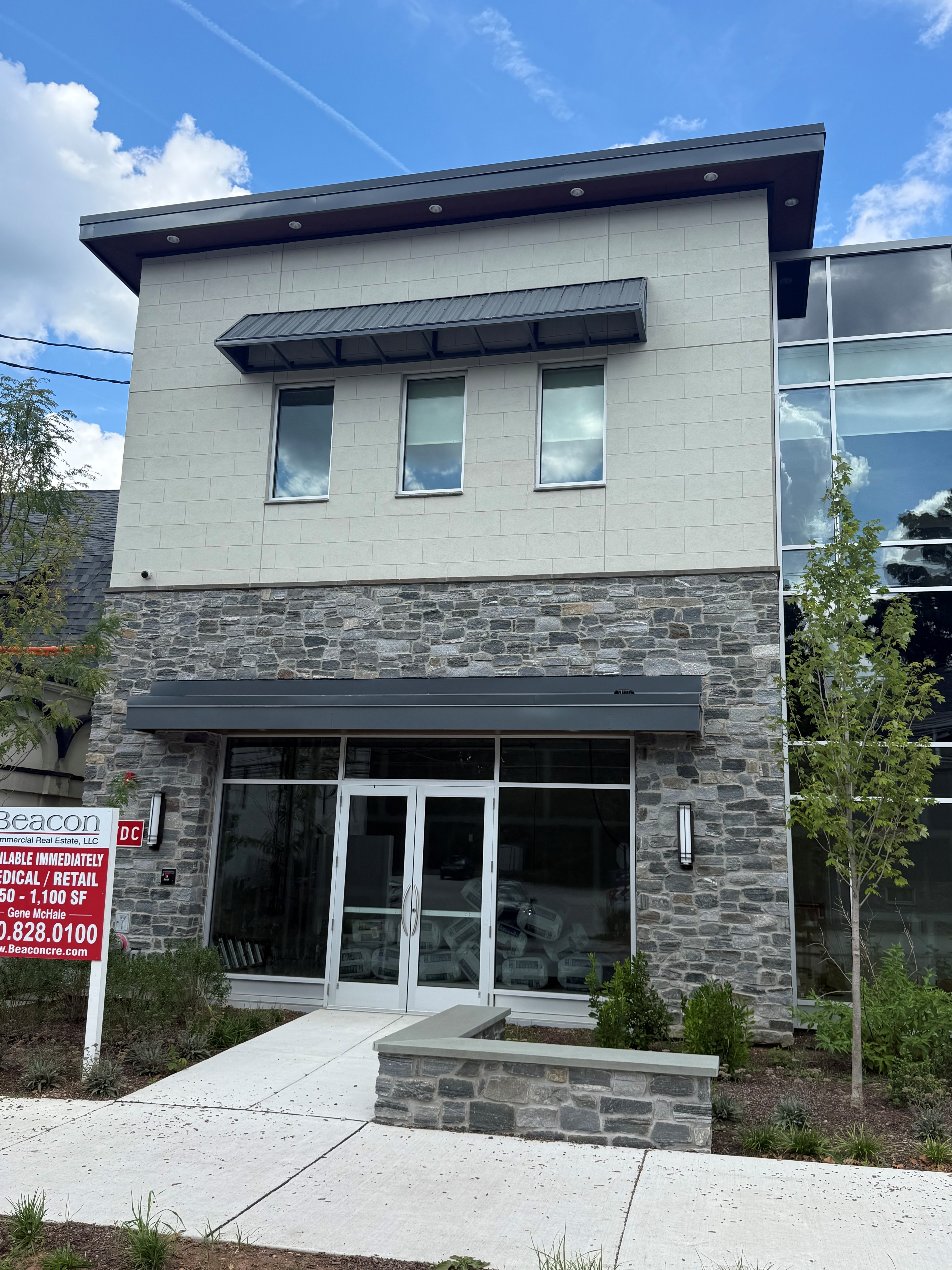 Shopping center masonry project