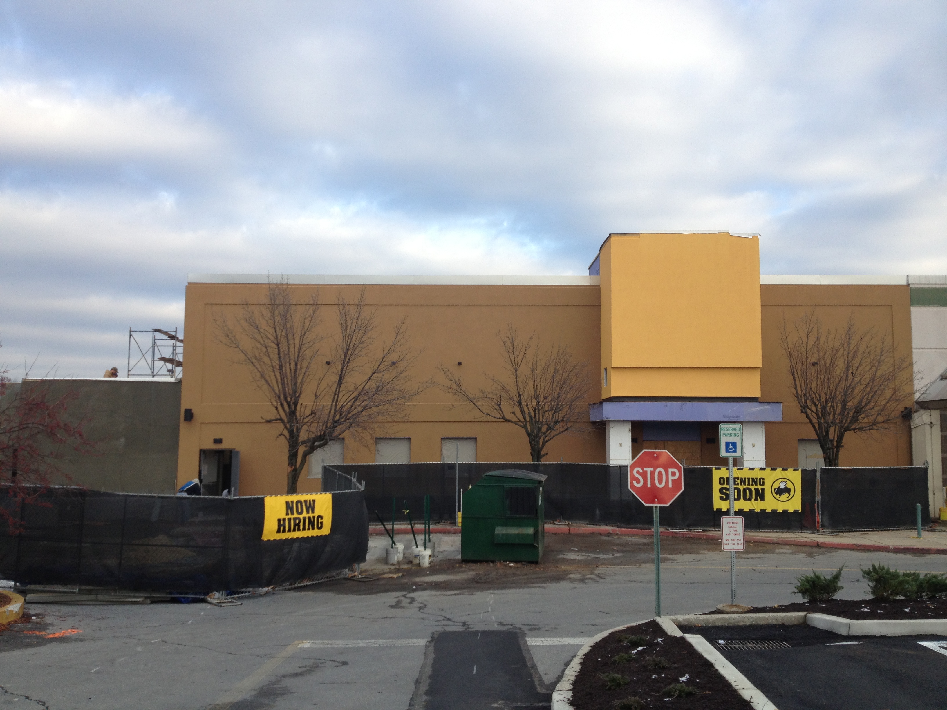 Shopping center masonry project